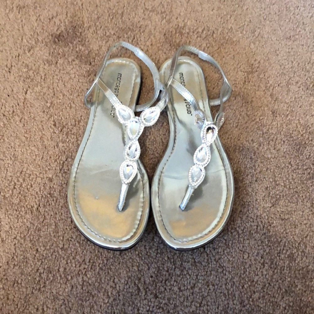 Montego Bay Club Silver Sandal